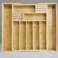 Keaton Reserve Kitchen Utensil Drawer Organizer- Bamboo.  Expandable